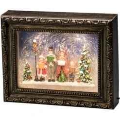 Konstsmide LED-Bilderrahmen Mit Weihnachtschor Wassergefüllt Für Innen