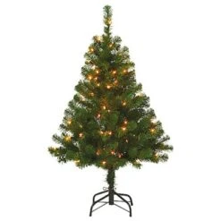 Künstlicher Weihnachtsbaum 150 Cm Mit Beleuchtung