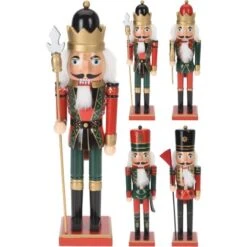 Nussknacker Holz 38 Cm 4fach-sortiert