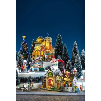 Weihnachtsdekoration Großes Pferdekarussell 5 Weihnachtsdekoration Großes Pferdekarussell – Bild 3